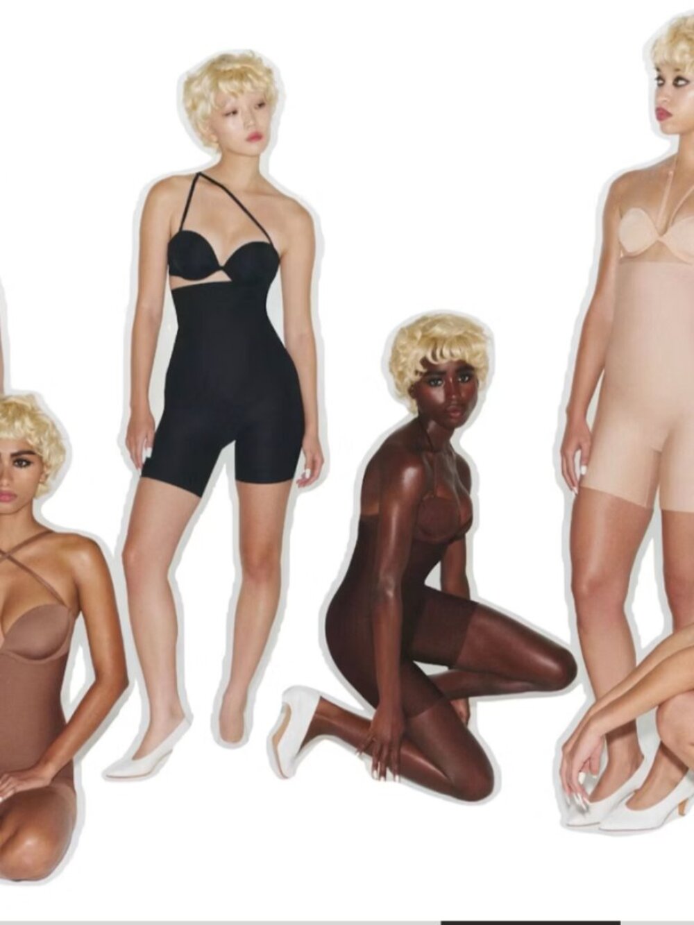 NEW SKIMS 3X Body Core Sculpt High-Waisted Short Sienna Nude NWT - Picture 5 of 7